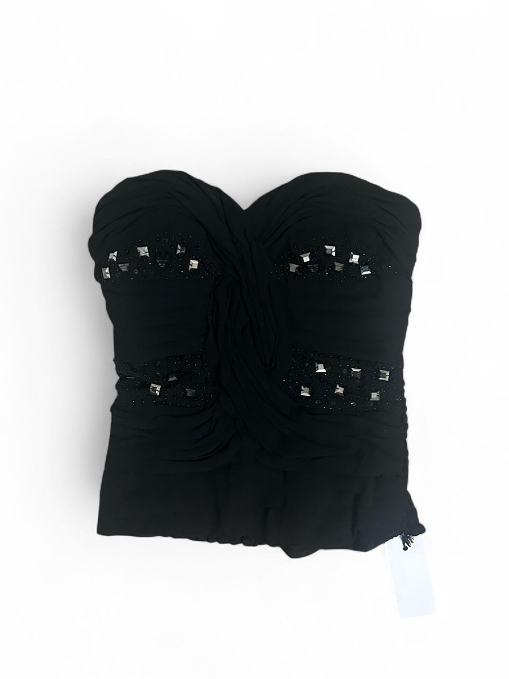 Strapless Black tube top